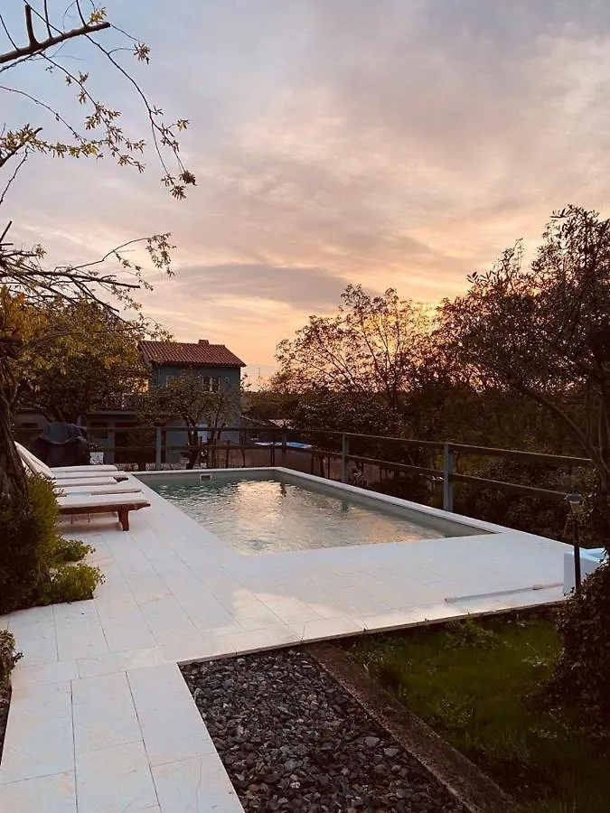 Wellness House Oliva With Heated Salt Water Pool, Sauna & Jakuzzi Labin  Villa