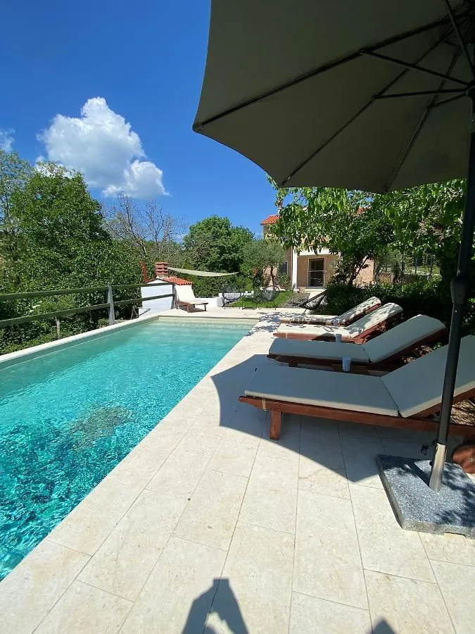 Villa Wellness House Oliva With Heated Salt Water Pool, Sauna & Jakuzzi Labin